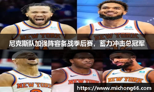 尼克斯队加强阵容备战季后赛，蓄力冲击总冠军