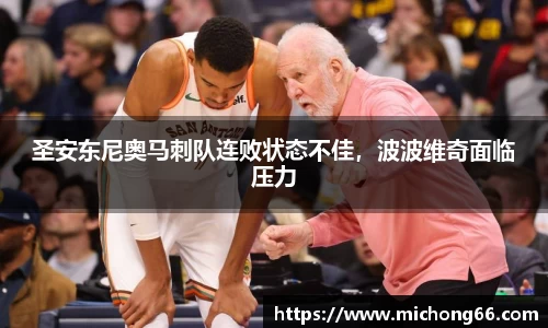圣安东尼奥马刺队连败状态不佳，波波维奇面临压力