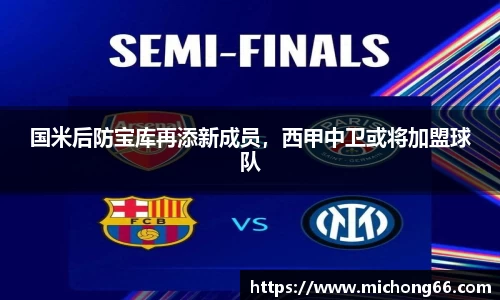 国米后防宝库再添新成员，西甲中卫或将加盟球队