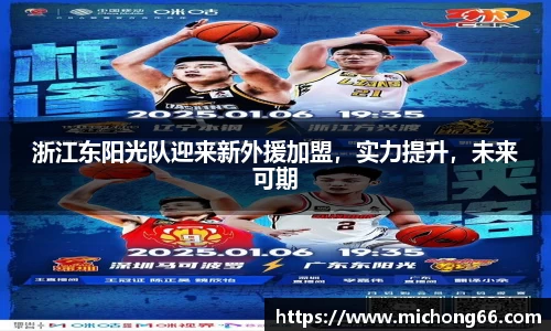 浙江东阳光队迎来新外援加盟，实力提升，未来可期